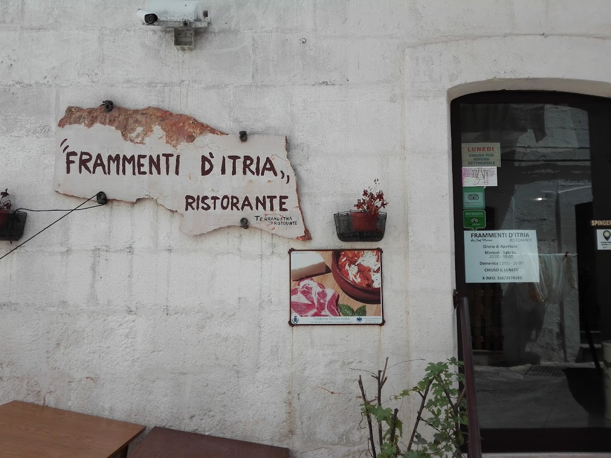 Ristorante 'frammenti D'itria'